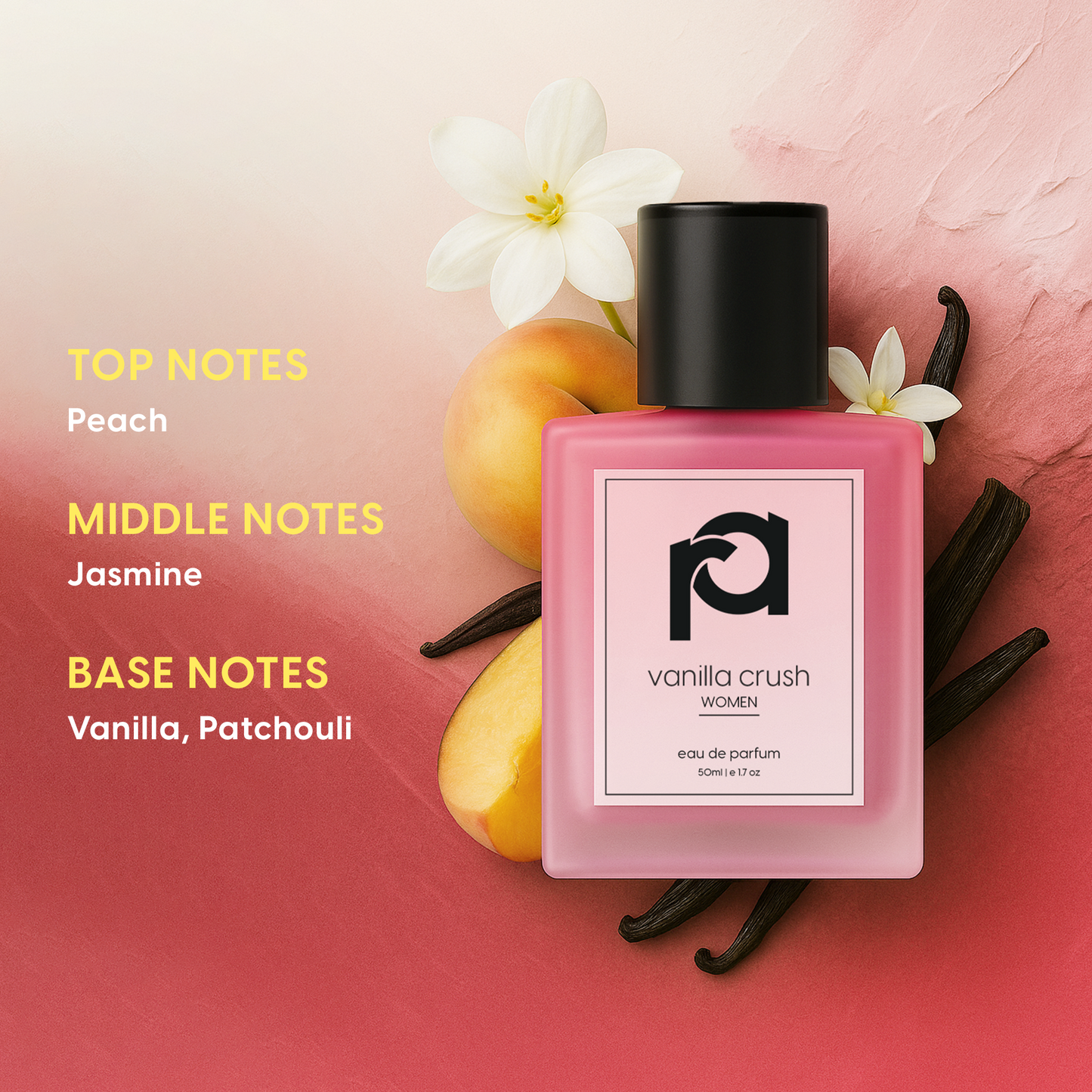 Vanilla Crush | Eau De Parfum - 50 ml (Pink Bottle)
