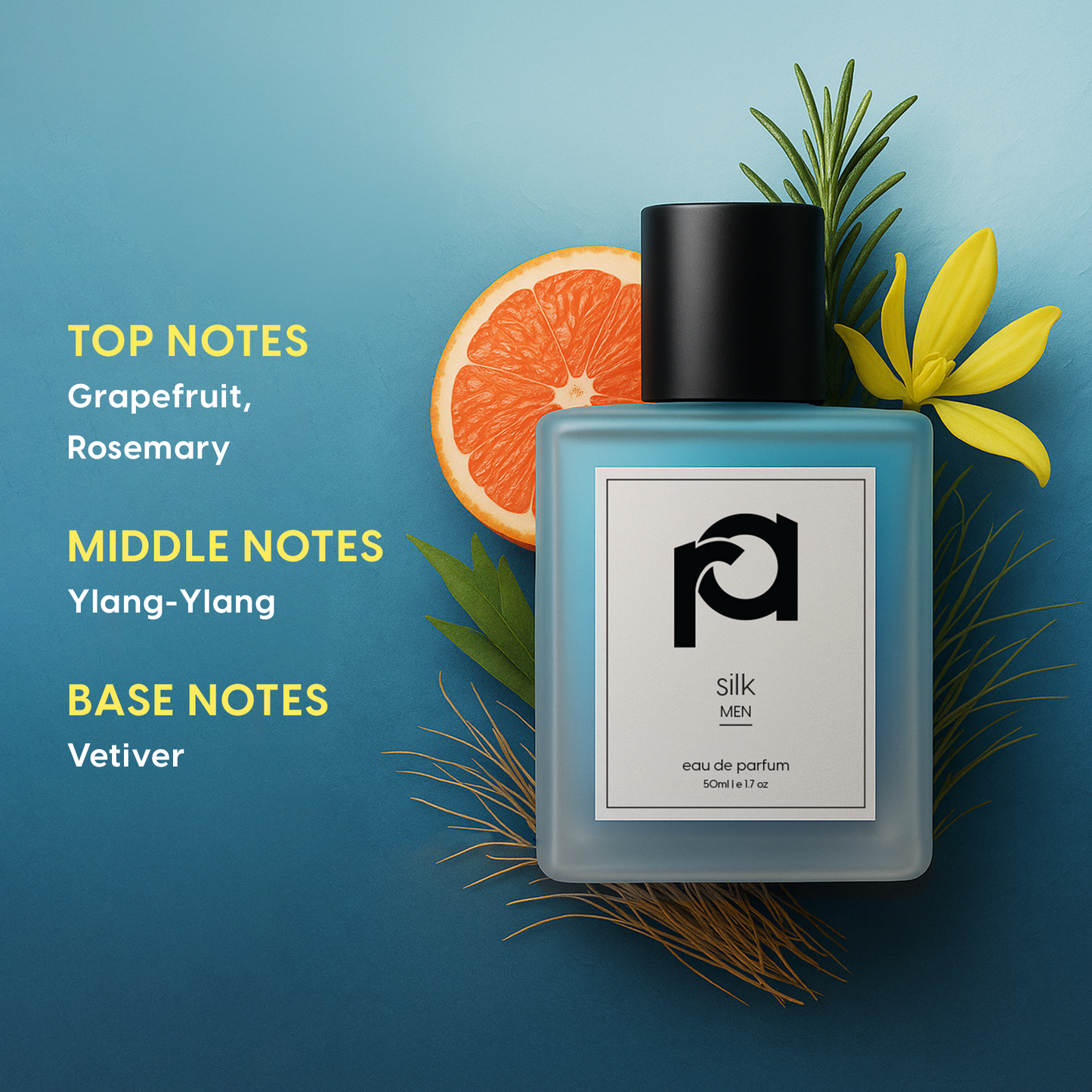 Silk | Eau De Parfum - 50 ml (Blue Bottle)