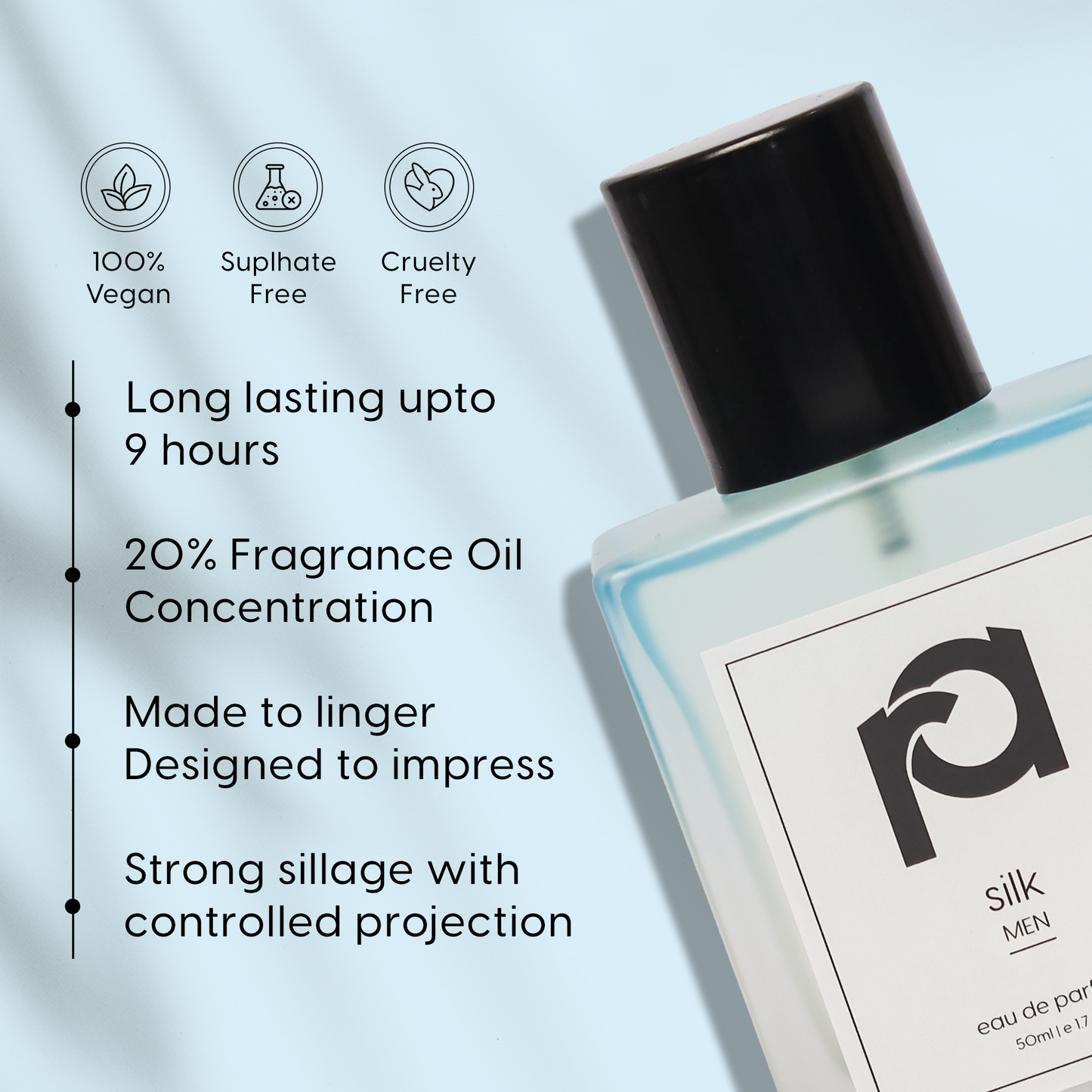Silk | Eau De Parfum - 50 ml (Blue Bottle)